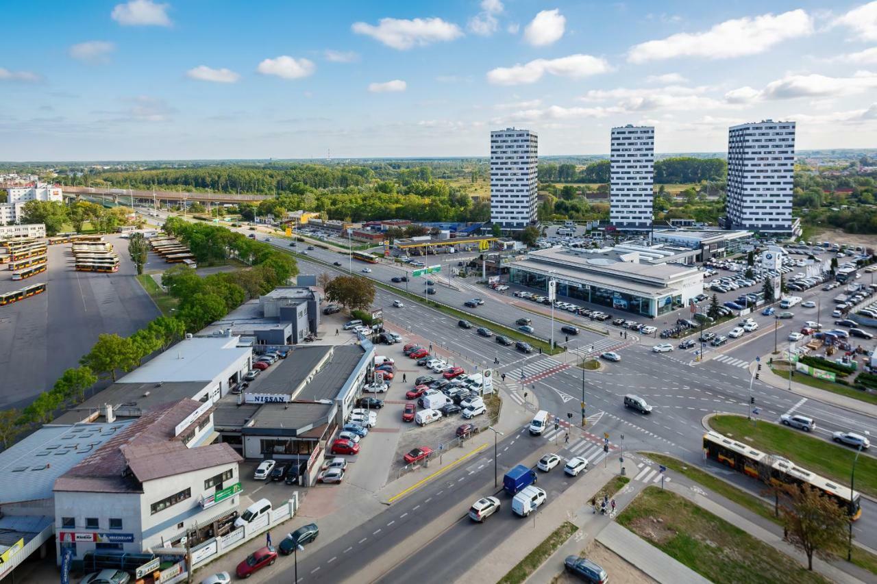 Apartments Aura Sky By Noclegi Renters Warschau Exterior foto